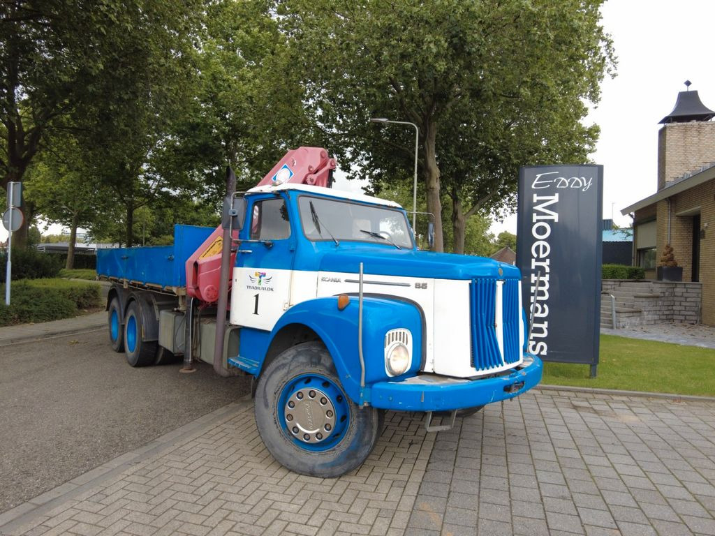 Scania 86 6x2 - 크레인 트럭, 드롭사이드/ 플랫베드 트럭 : 사진 1 Scania 86 6x2 - 크레인 트럭, 드롭사이드/ 플랫베드 트럭 : 사진 1