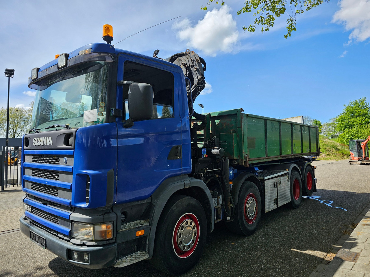 Scania R 124G 420 8x2 - 크레인 트럭 : 사진 3 Scania R 124G 420 8x2 - 크레인 트럭 : 사진 3