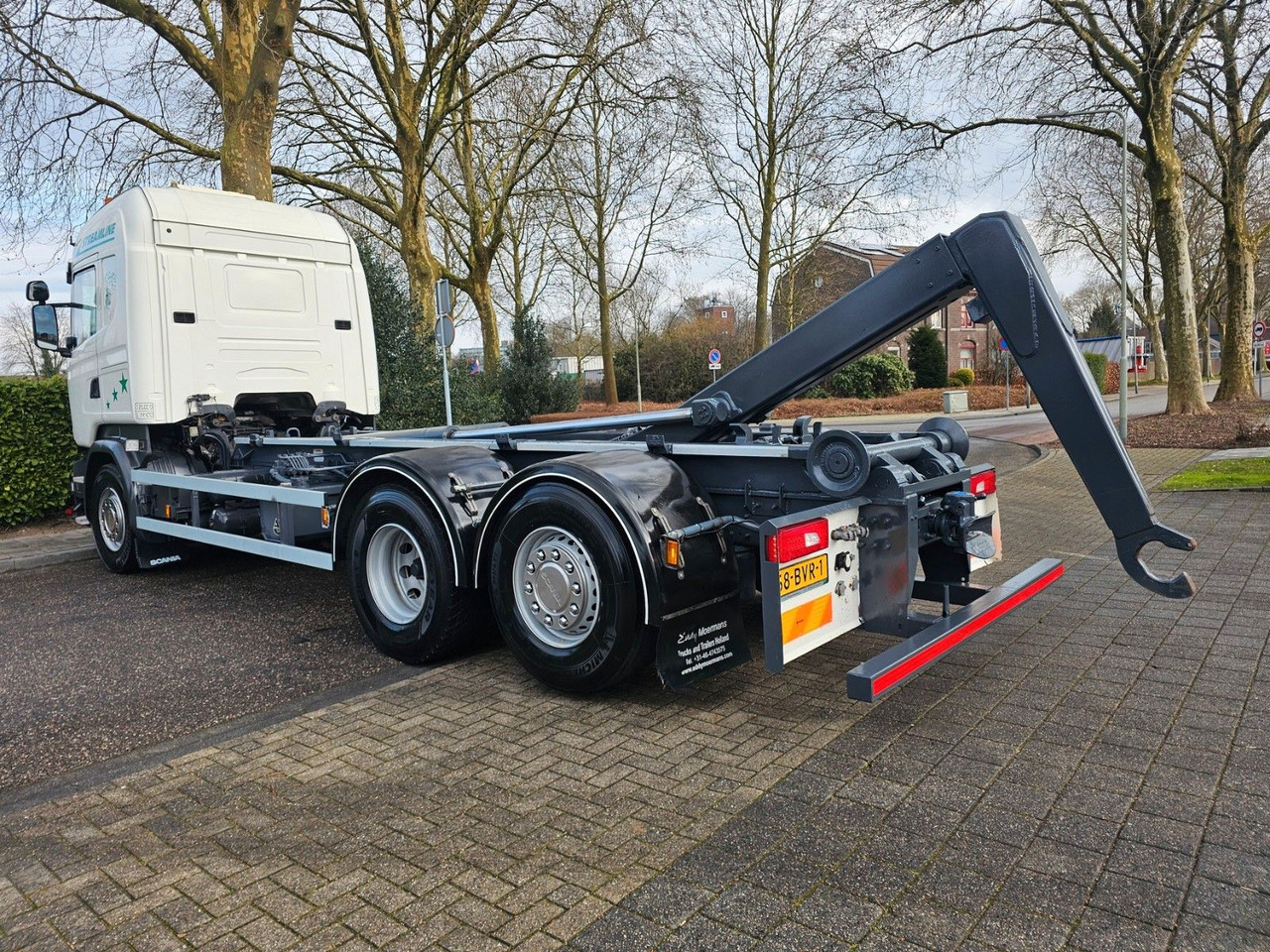 Scania R490 Highline Abrollkipper - 후크 리프트 트럭 : 사진 4 Scania R490 Highline Abrollkipper - 후크 리프트 트럭 : 사진 4
