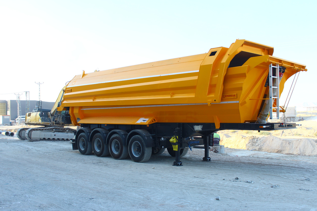 EMIRSAN 4 AXLE HEAVY DUTY TIPPER - 덤프 세미 트레일러 : 사진 4 EMIRSAN 4 AXLE HEAVY DUTY TIPPER - 덤프 세미 트레일러 : 사진 4