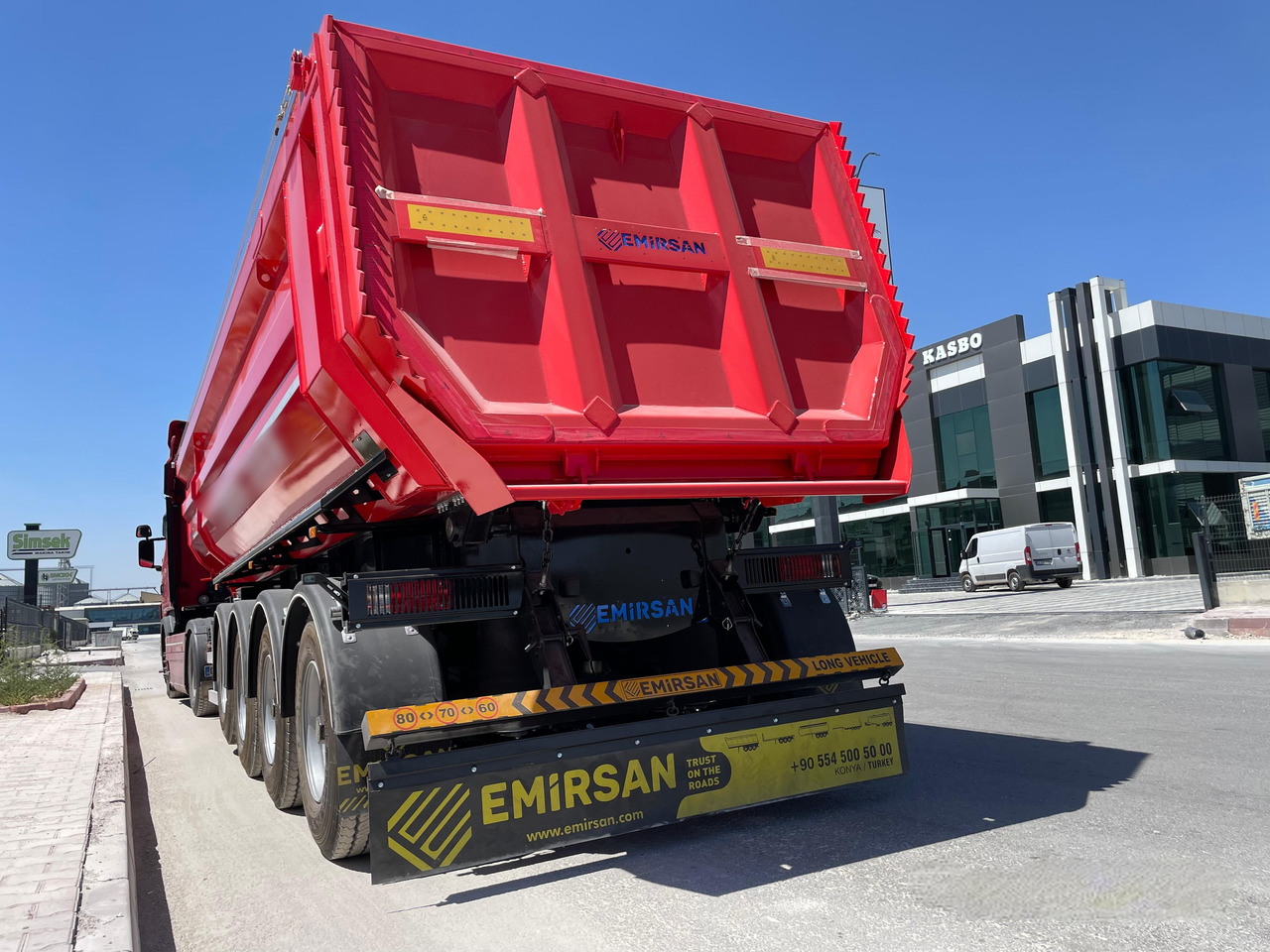 EMIRSAN SELF-STEERING, 4 AXLE U TYPE TIPPER - 덤프 세미 트레일러 : 사진 2 EMIRSAN SELF-STEERING, 4 AXLE U TYPE TIPPER - 덤프 세미 트레일러 : 사진 2