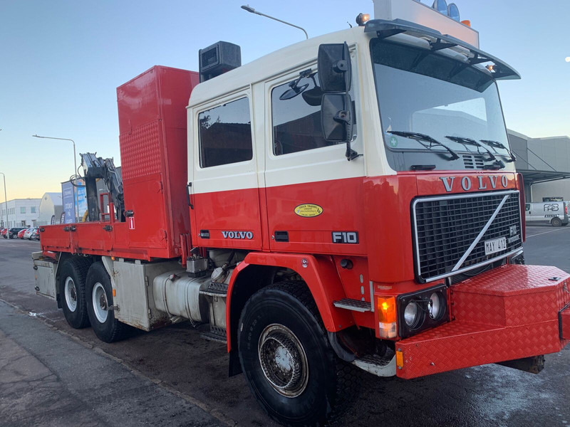 Volvo F10 6x6 with crane - 드롭사이드/ 플랫베드 트럭, 크레인 트럭 : 사진 5 Volvo F10 6x6 with crane - 드롭사이드/ 플랫베드 트럭, 크레인 트럭 : 사진 5