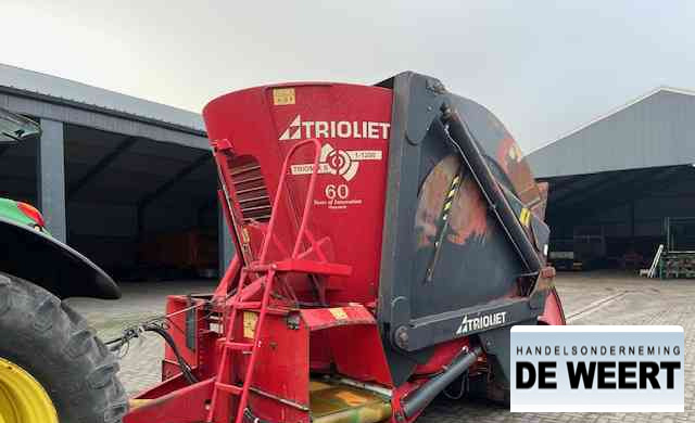 Trioliet triomix S 1-1200 - 목초 믹서 : 사진 2 Trioliet triomix S 1-1200 - 목초 믹서 : 사진 2
