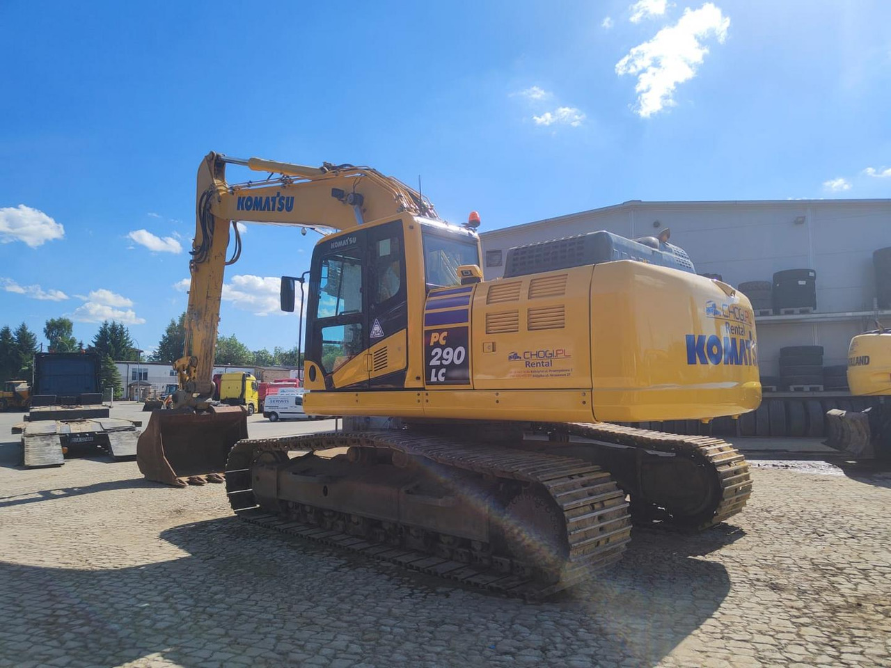 Komatsu PC290 - 크롤러 굴삭기 : 사진 3 Komatsu PC290 - 크롤러 굴삭기 : 사진 3