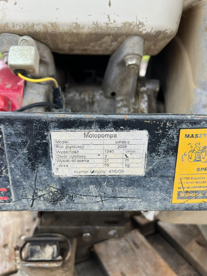 Motopompa PRAMAC MP66-3 - 워터 펌프 : 사진 3 Motopompa PRAMAC MP66-3 - 워터 펌프 : 사진 3