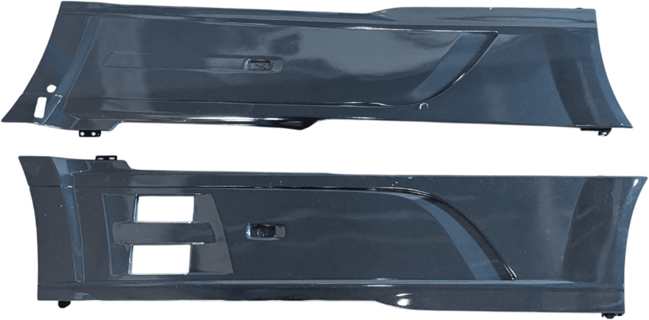 DAF XF/CF EURO 6 ZIJSKIRT SET WB3800 VOOR FACELIFT, GESCHILDERD CHASSIS GRIS RAL 7016 | 000039 - 보디 및 외관 트럭 용 : 사진 2 DAF XF/CF EURO 6 ZIJSKIRT SET WB3800 VOOR FACELIFT, GESCHILDERD CHASSIS GRIS RAL 7016 | 000039 - 보디 및 외관 트럭 용 : 사진 2