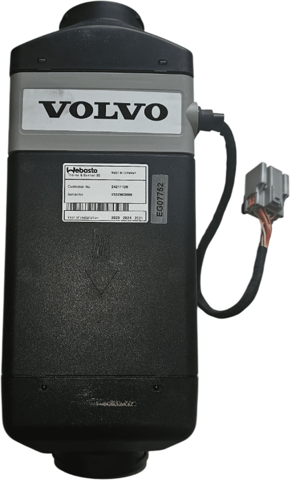 WEBASTO LUCHTVERWARMER AIRTOP EVO 2000 24V/2kW VOLVO | GEBRUIKT | 24211126 - 난방/ 환기 트럭 용 : 사진 1 WEBASTO LUCHTVERWARMER AIRTOP EVO 2000 24V/2kW VOLVO | GEBRUIKT | 24211126 - 난방/ 환기 트럭 용 : 사진 1