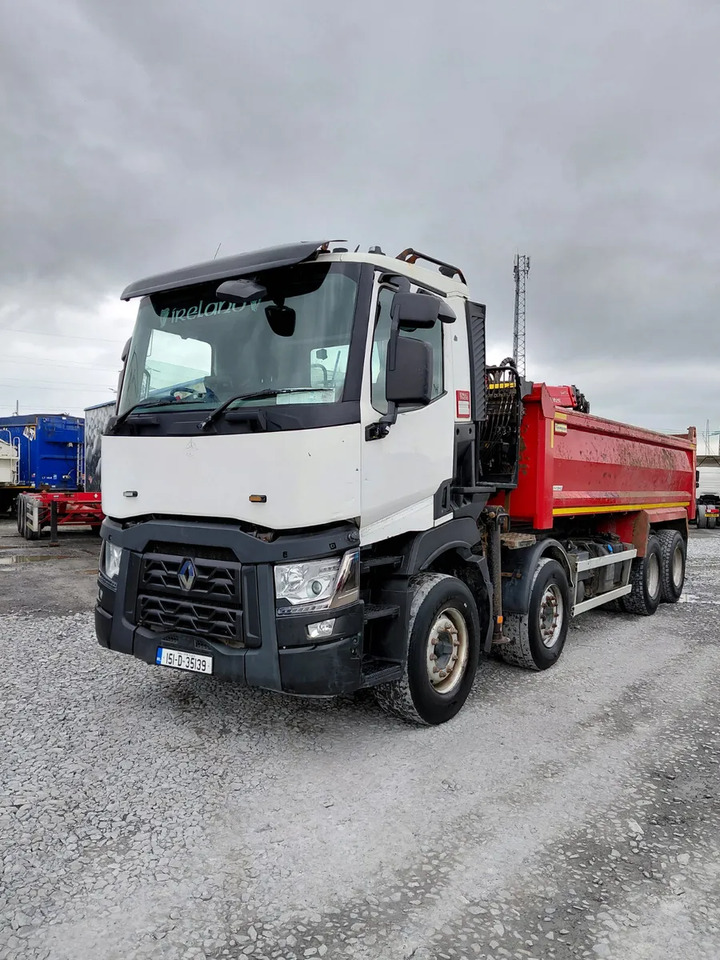2015 Renault C 380 Grab Tipper 8×4 - 덤프트럭, 크레인 트럭 : 사진 4 2015 Renault C 380 Grab Tipper 8×4 - 덤프트럭, 크레인 트럭 : 사진 4