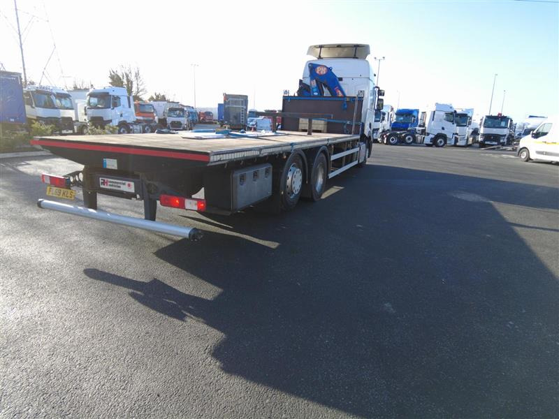 드롭사이드/ 플랫베드 트럭, 크레인 트럭 2019 Renault T 380 Rigid Crane Truck : 사진 7
