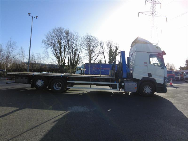 드롭사이드/ 플랫베드 트럭, 크레인 트럭 2019 Renault T 380 Rigid Crane Truck : 사진 6