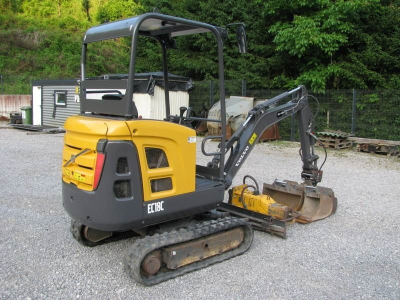 Volvo EC18C 3 žlice + kladivo Volvo HB02 - 미니 굴삭기 : 사진 5 Volvo EC18C 3 žlice + kladivo Volvo HB02 - 미니 굴삭기 : 사진 5