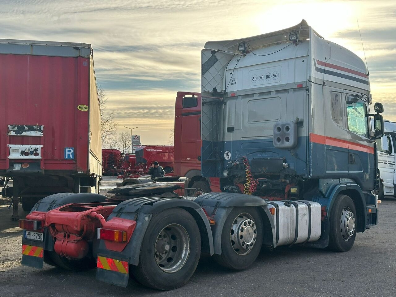 Scania R124 470 - 트랙터 유닛 : 사진 3 Scania R124 470 - 트랙터 유닛 : 사진 3