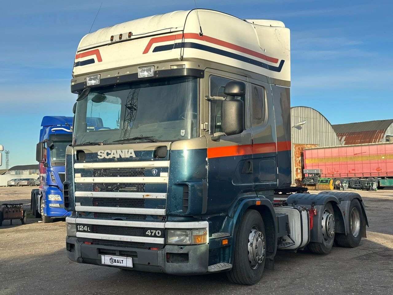 Scania R124 470 - 트랙터 유닛 : 사진 1 Scania R124 470 - 트랙터 유닛 : 사진 1
