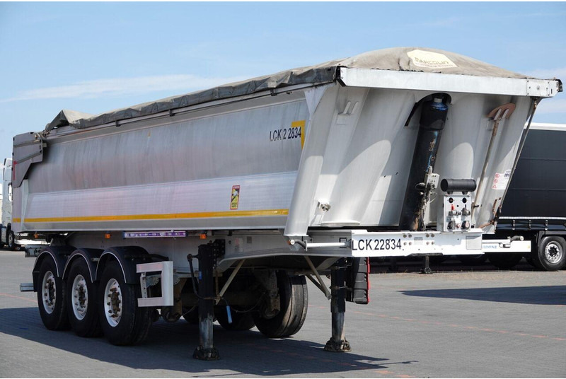 Benalu WYWROTKA 27 m3 / ALUMINIOWA / HYDRAULICZNA KLAPA / 2 OSIE PODNOS - 덤프 세미 트레일러 : 사진 5 Benalu WYWROTKA 27 m3 / ALUMINIOWA / HYDRAULICZNA KLAPA / 2 OSIE PODNOS - 덤프 세미 트레일러 : 사진 5