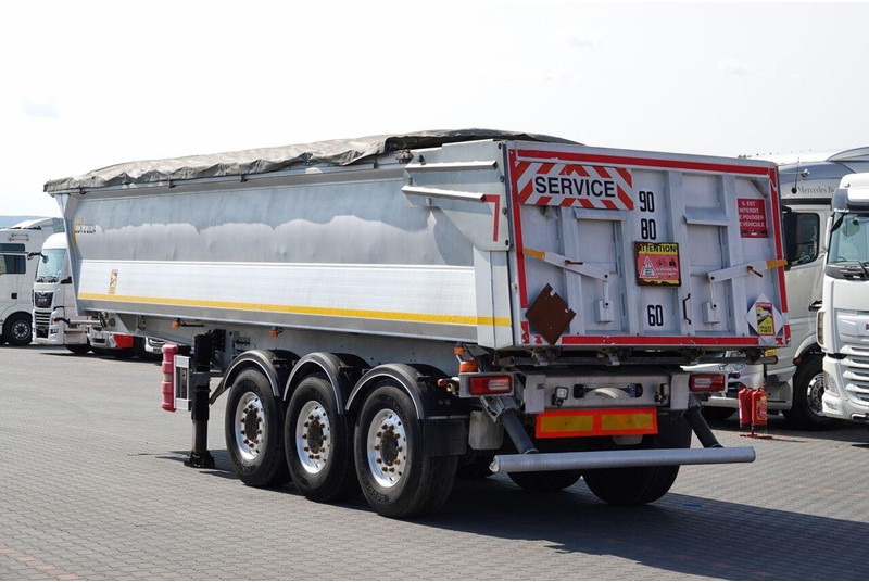Benalu WYWROTKA 27 m3 / ALUMINIOWA / HYDRAULICZNA KLAPA / 2 OSIE PODNOS - 덤프 세미 트레일러 : 사진 3 Benalu WYWROTKA 27 m3 / ALUMINIOWA / HYDRAULICZNA KLAPA / 2 OSIE PODNOS - 덤프 세미 트레일러 : 사진 3