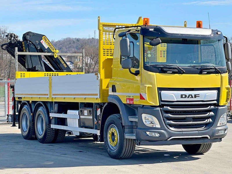 DAF CF 450 * PK 22002 - EH D + FUNK * 6x4 * TOP - 드롭사이드/ 플랫베드 트럭, 크레인 트럭 : 사진 3 DAF CF 450 * PK 22002 - EH D + FUNK * 6x4 * TOP - 드롭사이드/ 플랫베드 트럭, 크레인 트럭 : 사진 3