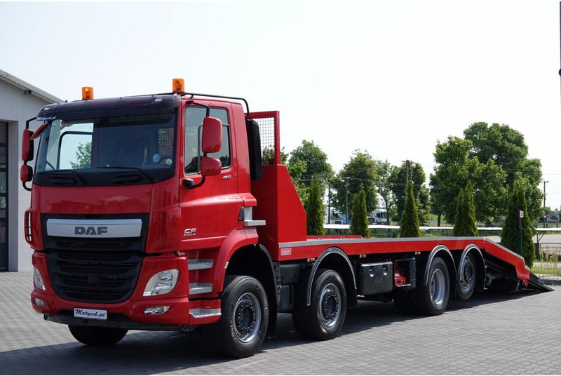 DAF CF 460 / 8x2/ LAWETA / PLATFORMA / NAJAZDY HYDRAULICZNE / WYCIĄ - 견인 트럭 : 사진 2 DAF CF 460 / 8x2/ LAWETA / PLATFORMA / NAJAZDY HYDRAULICZNE / WYCIĄ - 견인 트럭 : 사진 2