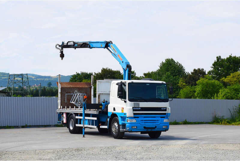 DAF CF 75.310 - 드롭사이드/ 플랫베드 트럭, 크레인 트럭 : 사진 2 DAF CF 75.310 - 드롭사이드/ 플랫베드 트럭, 크레인 트럭 : 사진 2