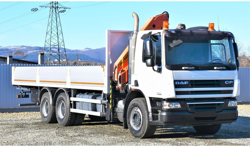 DAF CF 75.360 - 드롭사이드/ 플랫베드 트럭, 크레인 트럭 : 사진 3 DAF CF 75.360 - 드롭사이드/ 플랫베드 트럭, 크레인 트럭 : 사진 3