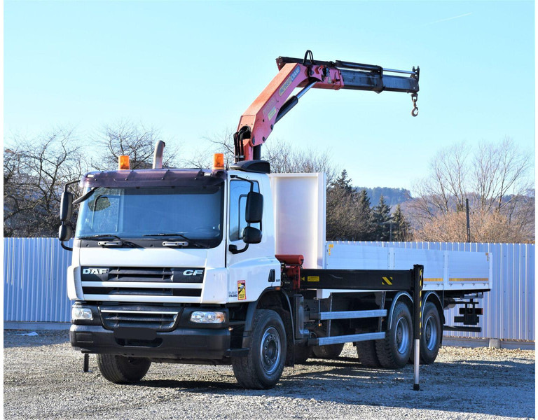 DAF CF 75.360 - 드롭사이드/ 플랫베드 트럭, 크레인 트럭 : 사진 2 DAF CF 75.360 - 드롭사이드/ 플랫베드 트럭, 크레인 트럭 : 사진 2