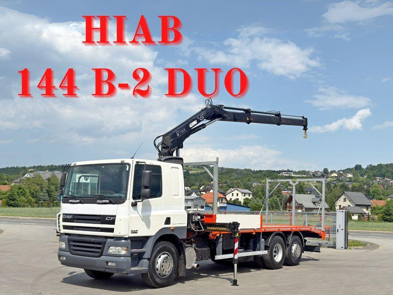 DAF CF 85.380*ABSCHLEPPWAGEN 7,20m+ HIAB 144 B-2 DUO - 견인 트럭 : 사진 1 DAF CF 85.380*ABSCHLEPPWAGEN 7,20m+ HIAB 144 B-2 DUO - 견인 트럭 : 사진 1