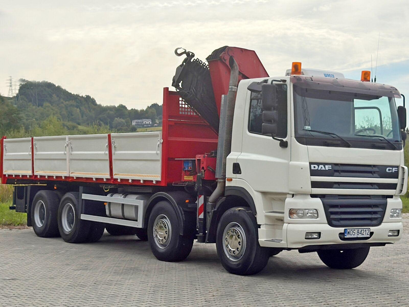 DAF CF 85.380 * HMF 2823 K6 (B3) + FUNK * 8x4 * TOP - 덤프트럭, 크레인 트럭 : 사진 3 DAF CF 85.380 * HMF 2823 K6 (B3) + FUNK * 8x4 * TOP - 덤프트럭, 크레인 트럭 : 사진 3
