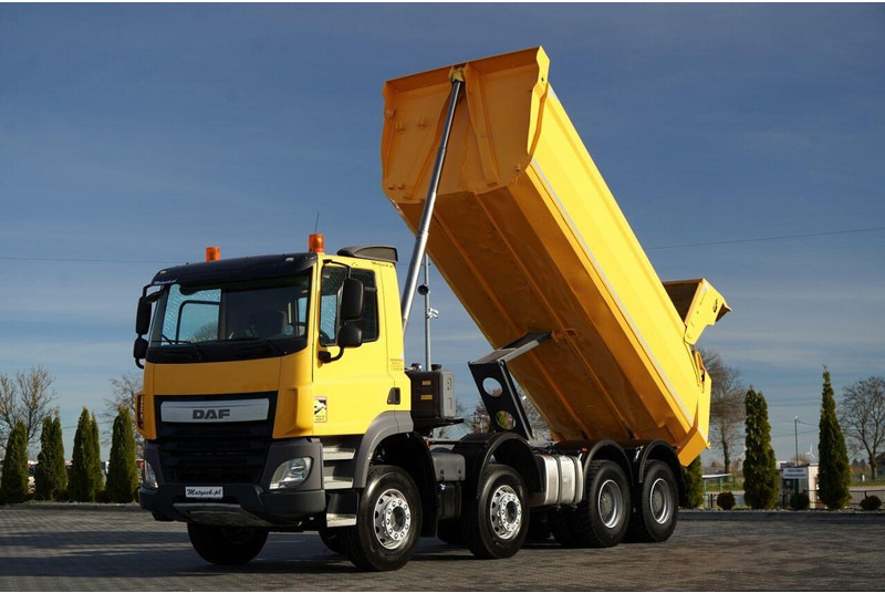 DAF CF 85.410 / 8x4 / WYWROTKA TYLNOZSYPOWA / HYDROKLAPA / OPONY 1 - 덤프트럭 : 사진 4 DAF CF 85.410 / 8x4 / WYWROTKA TYLNOZSYPOWA / HYDROKLAPA / OPONY 1 - 덤프트럭 : 사진 4
