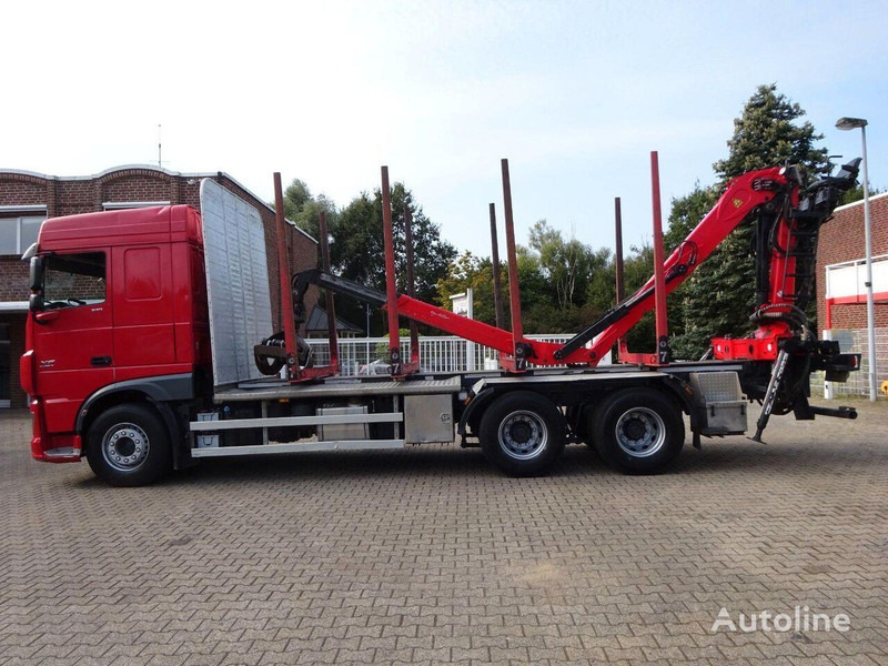 DAF XF 510 6x4 Crane EPSILON M120Z - 목재 트럭, 크레인 트럭 : 사진 4 DAF XF 510 6x4 Crane EPSILON M120Z - 목재 트럭, 크레인 트럭 : 사진 4