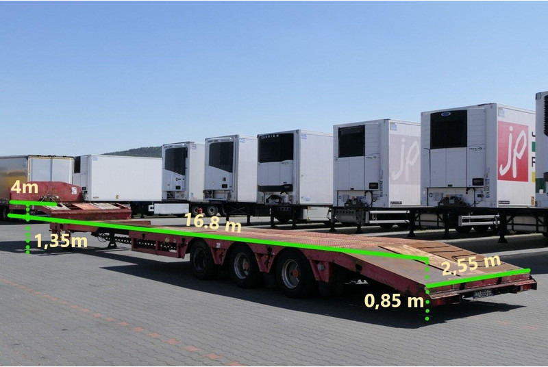 Faymonville NISKOPODWOZIE / ROZCIĄGANA / LAWETA / osie skrętne / wciągarka - 저하대 세미 트레일러 : 사진 2 Faymonville NISKOPODWOZIE / ROZCIĄGANA / LAWETA / osie skrętne / wciągarka - 저하대 세미 트레일러 : 사진 2