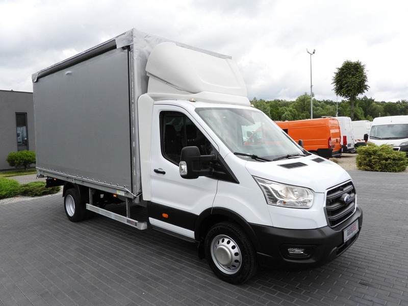 Ford TRANSIT PLANDEKA 8 PALET TEMPOMAT LEDY BLIŹNIACZE KOŁA KLIMATYZ - 커튼 사이드 밴 : 사진 4 Ford TRANSIT PLANDEKA 8 PALET TEMPOMAT LEDY BLIŹNIACZE KOŁA KLIMATYZ - 커튼 사이드 밴 : 사진 4