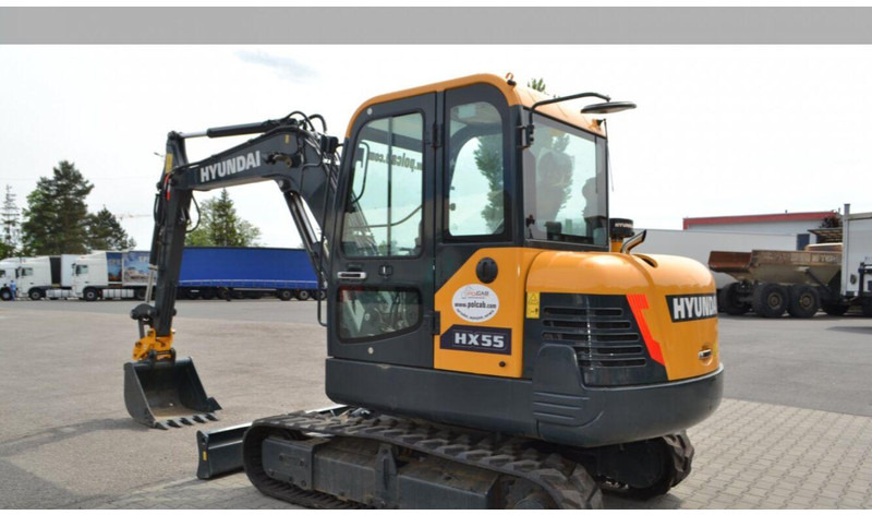 Hyundai HX55 Bager - 미니 굴삭기 : 사진 1 Hyundai HX55 Bager - 미니 굴삭기 : 사진 1