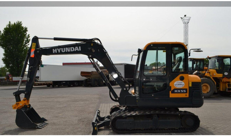 Hyundai HX55 Mini lánctalpas forgókotró - 미니 굴삭기 : 사진 5 Hyundai HX55 Mini lánctalpas forgókotró - 미니 굴삭기 : 사진 5
