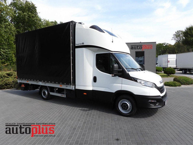 Iveco DAILY 35S18 PLANDEKA WINDA 8 PALET TEMPOMAT KLIMATYZACJA 180KM - 커튼 사이드 밴 : 사진 1 Iveco DAILY 35S18 PLANDEKA WINDA 8 PALET TEMPOMAT KLIMATYZACJA 180KM - 커튼 사이드 밴 : 사진 1