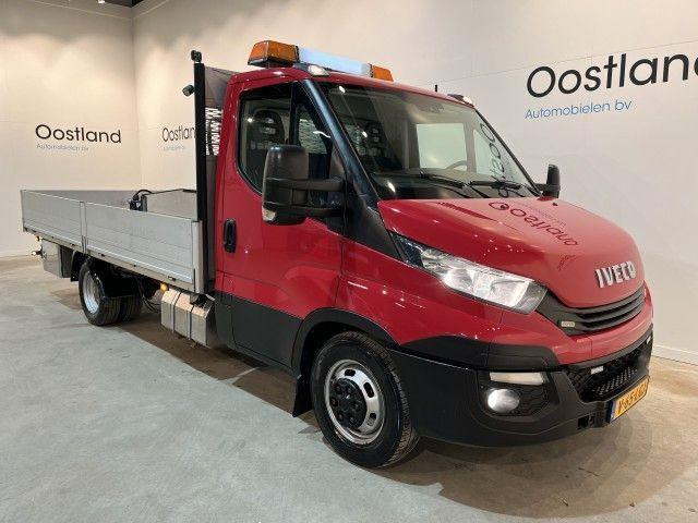 Iveco Daily 35C16 Flatbed + Crane HMF 252 T2 - 플랫베드 밴 : 사진 1 Iveco Daily 35C16 Flatbed + Crane HMF 252 T2 - 플랫베드 밴 : 사진 1