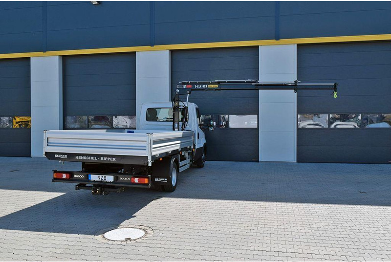 Iveco Daily 50C21H 3 way tipper + crane Hiab T-CLX 029 - 덤프트럭, 크레인 트럭 : 사진 3 Iveco Daily 50C21H 3 way tipper + crane Hiab T-CLX 029 - 덤프트럭, 크레인 트럭 : 사진 3