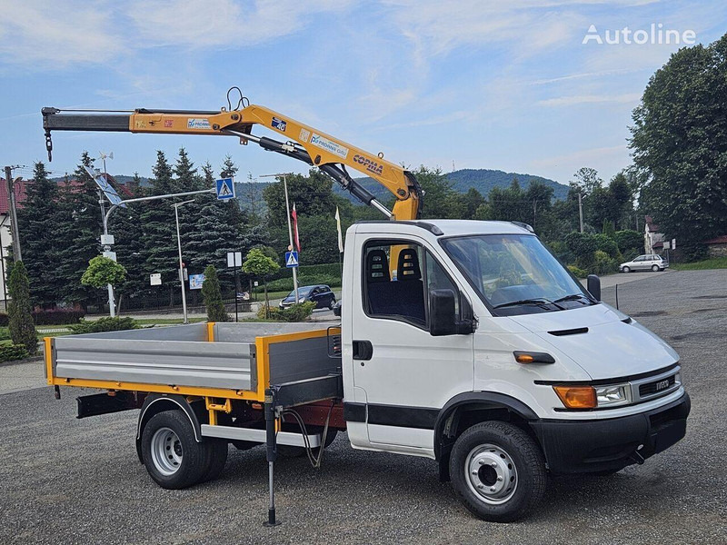 Iveco Daily 65c-15 Flatbed + crane Copma - 드롭사이드/ 플랫베드 트럭, 크레인 트럭 : 사진 3 Iveco Daily 65c-15 Flatbed + crane Copma - 드롭사이드/ 플랫베드 트럭, 크레인 트럭 : 사진 3