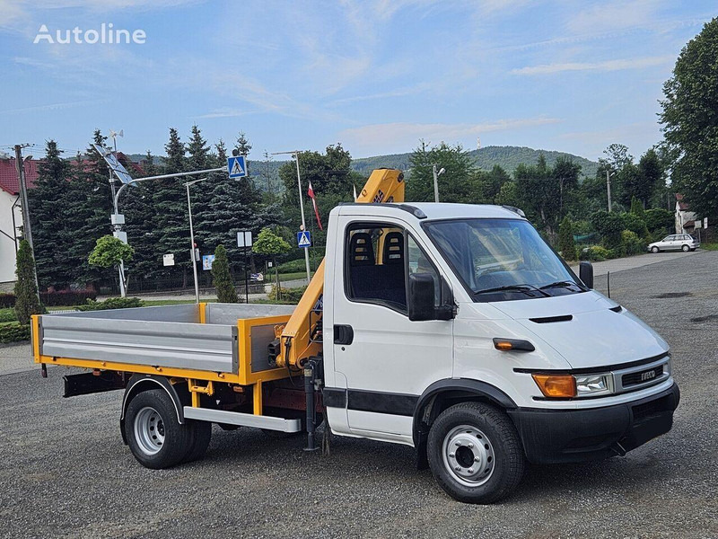 Iveco Daily 65c-15 Flatbed + crane Copma - 드롭사이드/ 플랫베드 트럭, 크레인 트럭 : 사진 4 Iveco Daily 65c-15 Flatbed + crane Copma - 드롭사이드/ 플랫베드 트럭, 크레인 트럭 : 사진 4