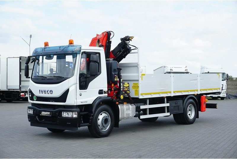 Iveco EUROCARGO / 160-21 / SKRZYNIOWY + HDS / FASSI F110 / ROTATOR / P - 플랫베드 밴 : 사진 2 Iveco EUROCARGO / 160-21 / SKRZYNIOWY + HDS / FASSI F110 / ROTATOR / P - 플랫베드 밴 : 사진 2