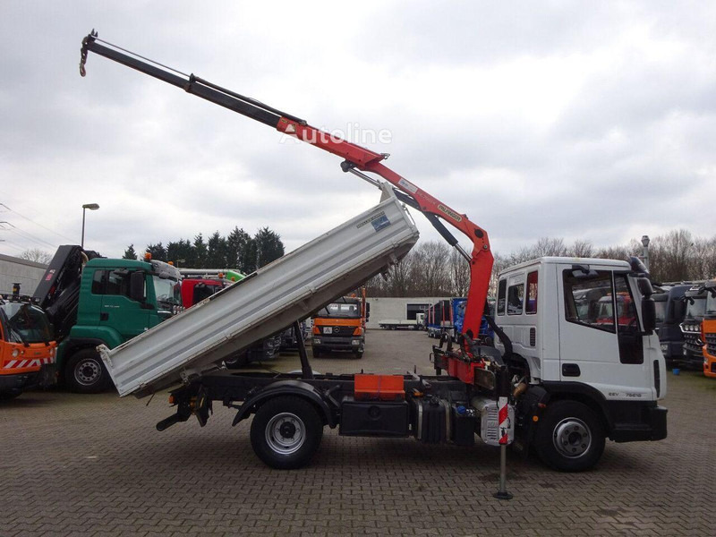 Iveco ML75E18K - 3 way tipper+crane - 덤프트럭, 크레인 트럭 : 사진 4 Iveco ML75E18K - 3 way tipper+crane - 덤프트럭, 크레인 트럭 : 사진 4
