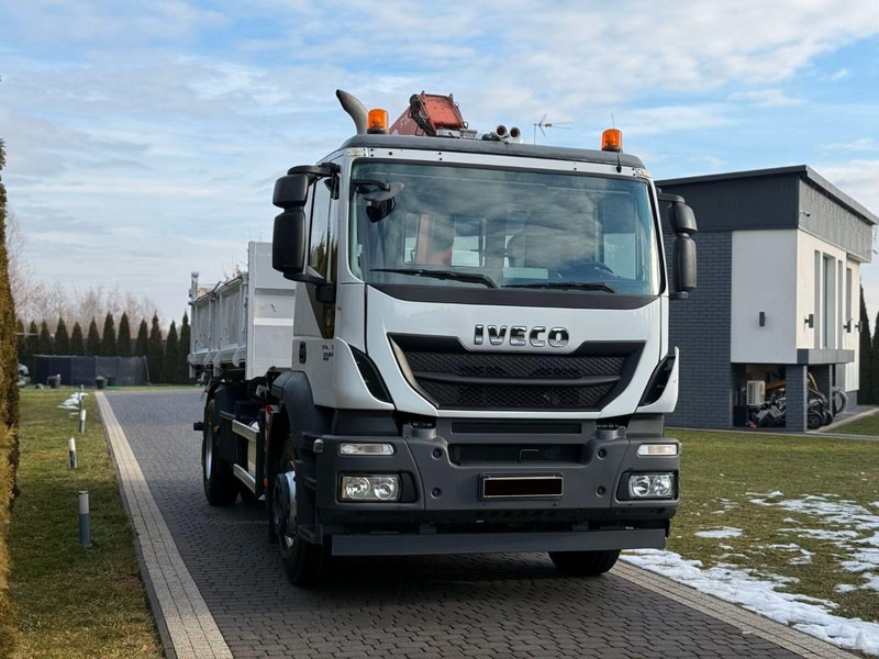 Iveco Stralis 330 - 3 way tipper + crane - 덤프트럭, 크레인 트럭 : 사진 2 Iveco Stralis 330 - 3 way tipper + crane - 덤프트럭, 크레인 트럭 : 사진 2