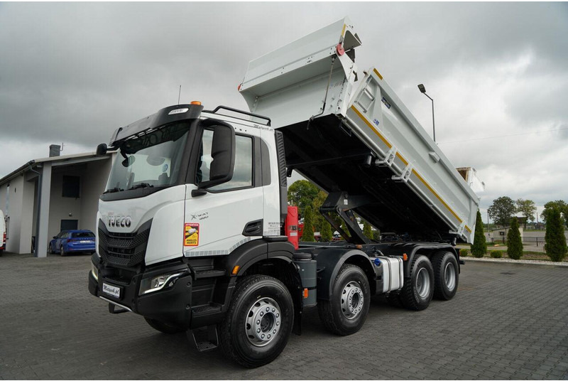 Iveco X-WAY 480 / 8X4 / WYWROTKA DWUSTRONNA / HYDROBURTA / HYDROKLAPA - 덤프트럭 : 사진 2 Iveco X-WAY 480 / 8X4 / WYWROTKA DWUSTRONNA / HYDROBURTA / HYDROKLAPA - 덤프트럭 : 사진 2