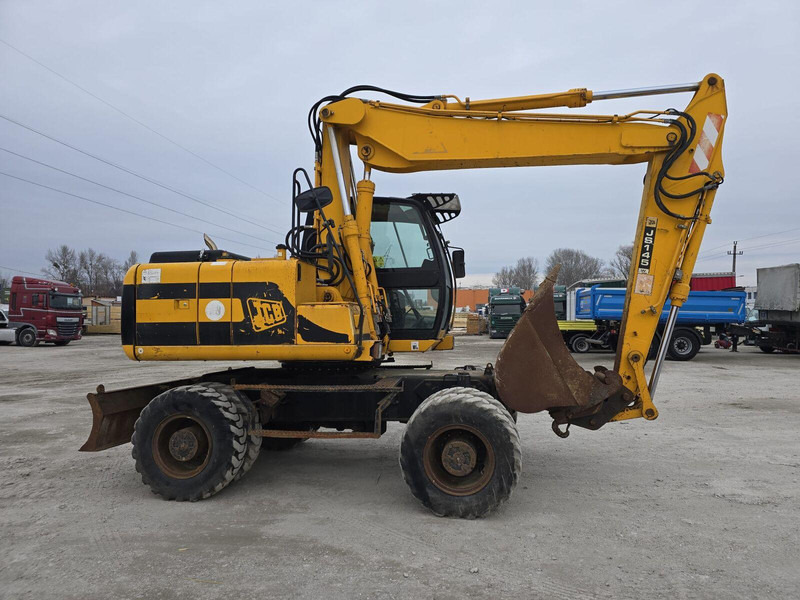 JCB JS 145W - Rubber wheel excavator - 휠 굴삭기 : 사진 1 JCB JS 145W - Rubber wheel excavator - 휠 굴삭기 : 사진 1