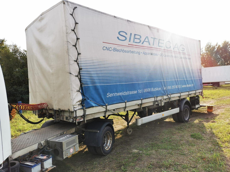 KRAPF BE Trailer Pritsche+Plane + LBW AHT1000 kg - - 커튼사이더 세미 트레일러 : 사진 3 KRAPF BE Trailer Pritsche+Plane + LBW AHT1000 kg - - 커튼사이더 세미 트레일러 : 사진 3