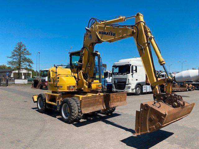 Komatsu PW 118 MR-8 - 휠 굴삭기 : 사진 2 Komatsu PW 118 MR-8 - 휠 굴삭기 : 사진 2