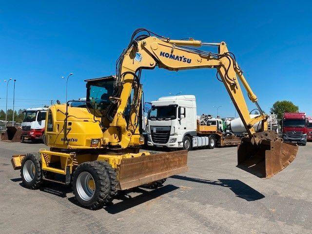 Komatsu PW 118 MR-8 - 휠 굴삭기 : 사진 5 Komatsu PW 118 MR-8 - 휠 굴삭기 : 사진 5