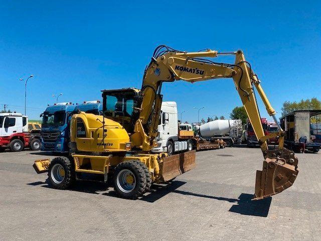 Komatsu PW 118 MR-8 - 휠 굴삭기 : 사진 4 Komatsu PW 118 MR-8 - 휠 굴삭기 : 사진 4