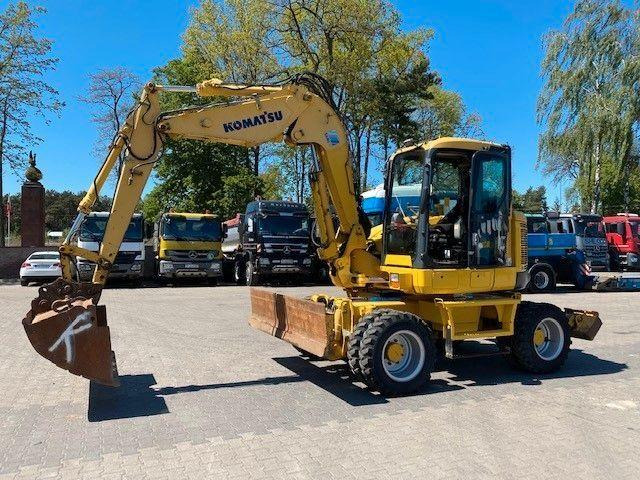 Komatsu PW 118 MR-8 - 휠 굴삭기 : 사진 1 Komatsu PW 118 MR-8 - 휠 굴삭기 : 사진 1
