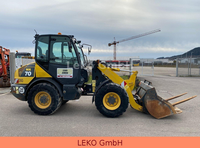 Komatsu WA70-6 Schnellwechsler - 휠 로더 : 사진 4 Komatsu WA70-6 Schnellwechsler - 휠 로더 : 사진 4