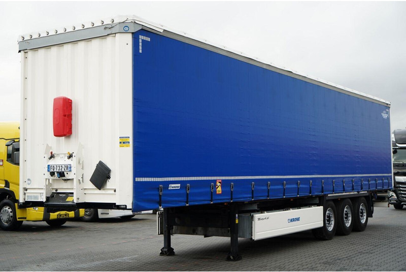 Krone FIRANKA / STANDARD  / KOSZ NA PALETY / PLANDEKA ZBROJONA / SPROW - 커튼사이더 세미 트레일러 : 사진 3 Krone FIRANKA / STANDARD  / KOSZ NA PALETY / PLANDEKA ZBROJONA / SPROW - 커튼사이더 세미 트레일러 : 사진 3