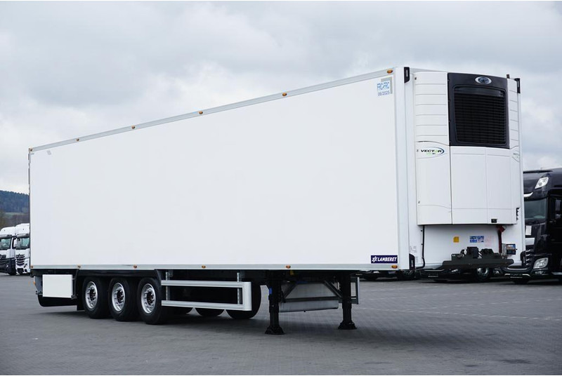 LAMBERET CHŁODNIA / CARRIER 1950 / MULTITEMPERATURA / OŚ PODNOSZONA - 냉동 세미 트레일러 : 사진 2 LAMBERET CHŁODNIA / CARRIER 1950 / MULTITEMPERATURA / OŚ PODNOSZONA - 냉동 세미 트레일러 : 사진 2